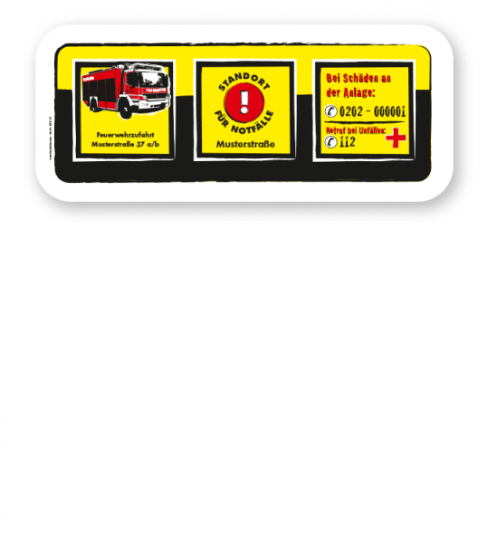 Spielplatz Zusatzschild 3P - DS