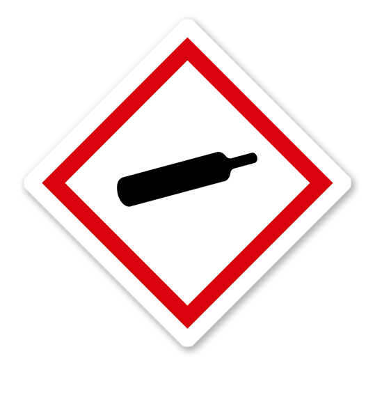 GHS 04 - Symbol Gasflasche