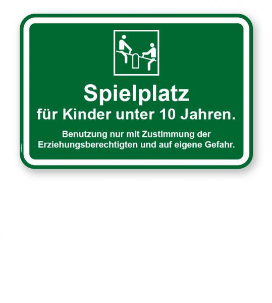 Spielplatzschild Spielplatz - KSP-3