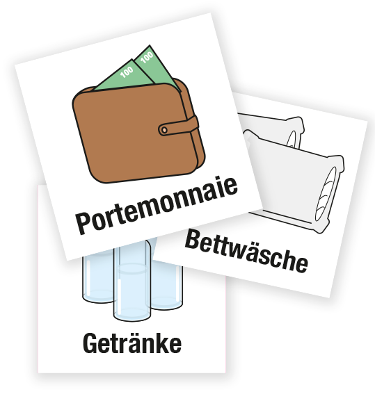 Demenzbeschilderung - 37.tlg Set zur Gegenstandsbeschriftung - MA-SET-5