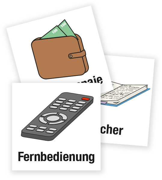 Demenzbeschilderung - 10.tlg Set zur Freizeitbeschriftung - MA-SET-8