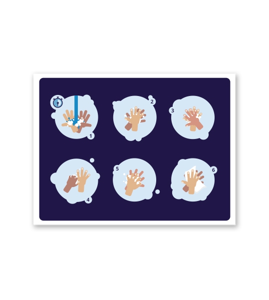 Hinweisschild Kinder-Handhygiene - SCH-HWK-06