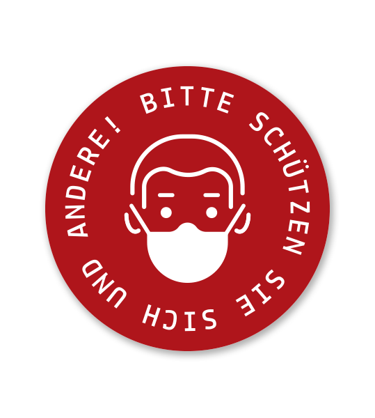 Hinweisschild "Zutritt nur mit Gesichtsmaske" - SCH-MS-03
