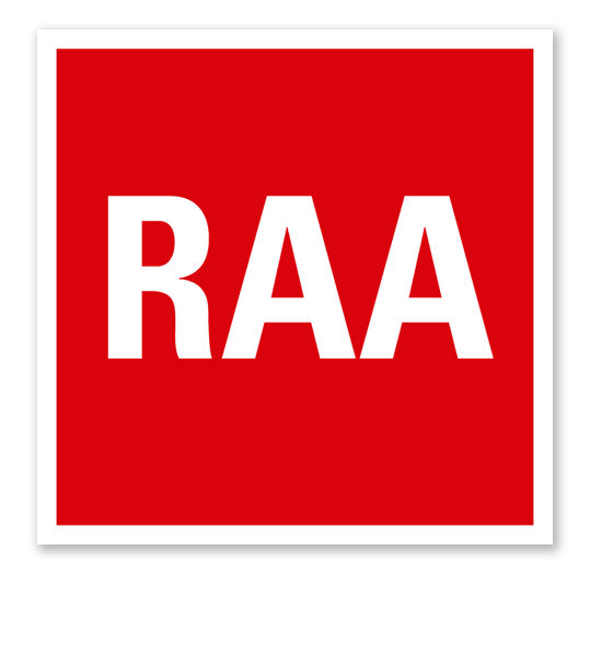 Brandschutzzeichen RAA - Rauchabzugsanlage