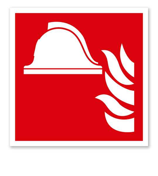 Brandschutzzeichen Mittel und Geräte zur Brandbekämpfung nach DIN EN ISO 7010 - F 004