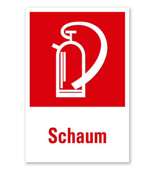 Feuerlöscher Schaum - Kombination