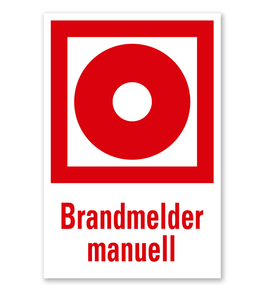 Brandmelder manuell - Kombination