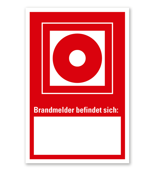 Brandmelder manuell - Angabe der Geräteposition - Kombi