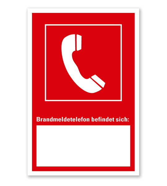 Brandmeldetelefon - Angabe der Geräteposition - Kombi