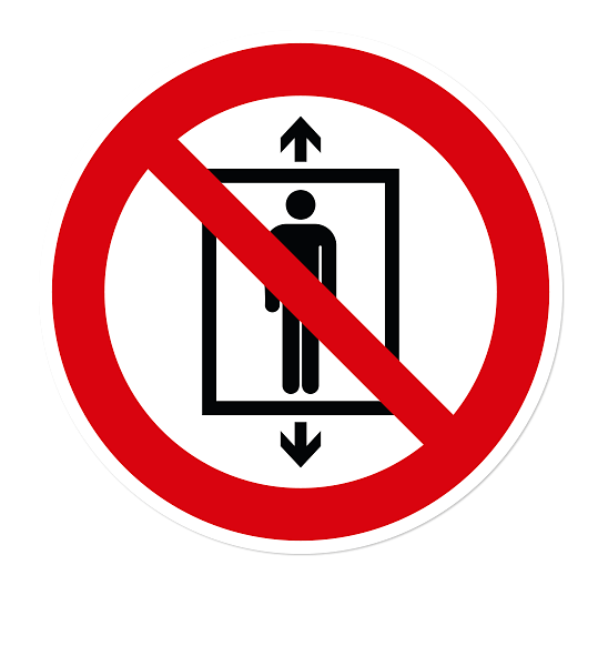 Verbotszeichen Personenbeförderung verboten nach DIN EN ISO 7010 - P 027