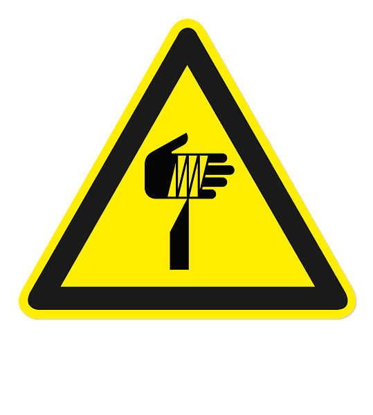 Warnzeichen Warnung vor spitzem Gegenstand nach DIN EN ISO 7010 - W 022