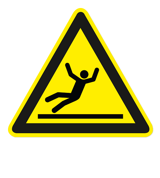Warnzeichen Warnung vor Rutschgefahr nach DIN EN ISO 7010 - W 011