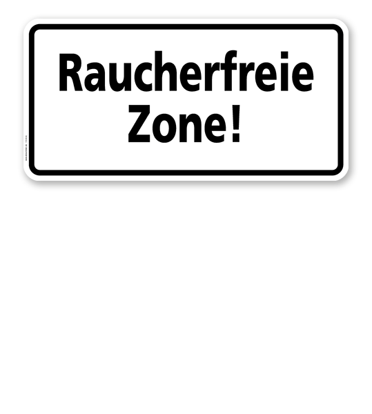 Textschild Raucher sind uns willkommen - TX