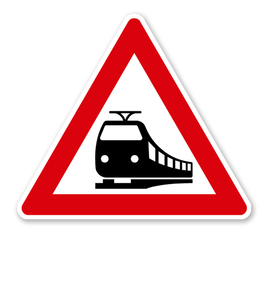 Bahnübergang - Verkehrsschild VZ 151