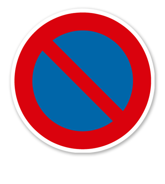 Eingeschränktes Halteverbot - Verkehrsschild VZ 286