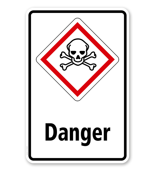 Ghs Danger Giftig Kombination