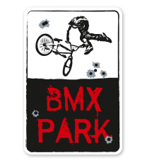 Schild BMX - Park - DS