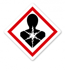 GHS 08 - Symbol Gesundheitsgefahr