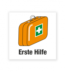 Demenzbeschilderung - Gegenstandsbeschriftung Erste Hilfe - MA-BG-04-5