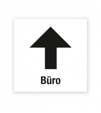 Demenzbeschilderung - Wegweiser Büro oben - MA-RP-10-2