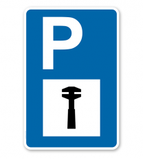 Parkplatzschild - Reparatur / Pannenhilfe - mit Zeichen 365-62 – P