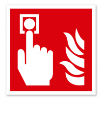 Brandschutzzeichen Brandmelder nach DIN EN ISO 7010 - F 005