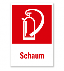 Feuerlöscher Schaum - Kombination