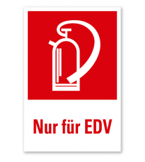 Feuerlöscher Nur für EDV - Kombination