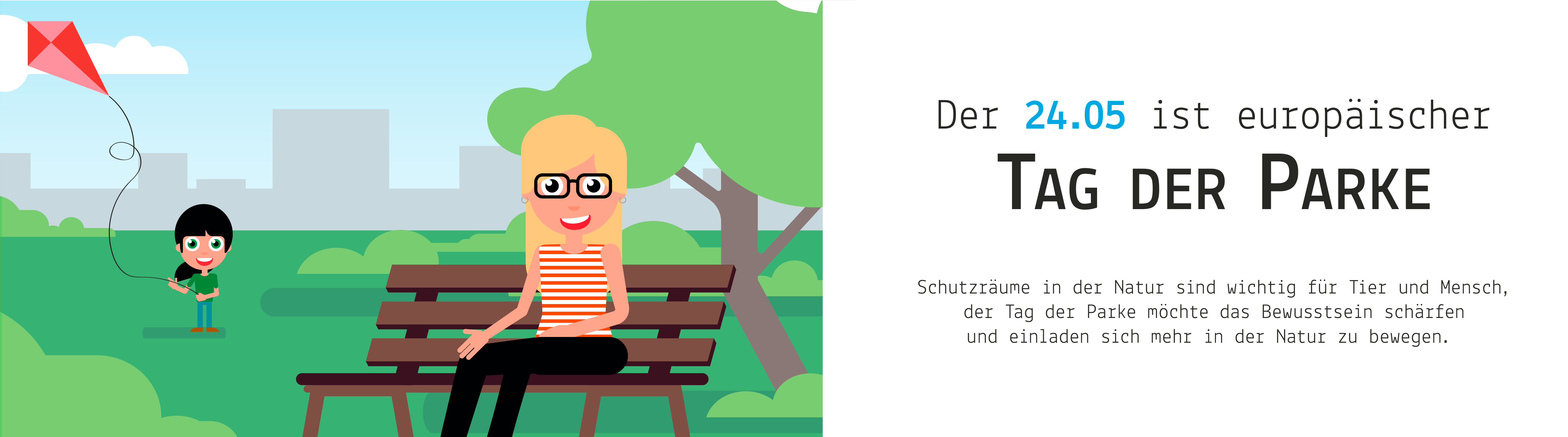 Menschen die einen Tag im Park verbringen.