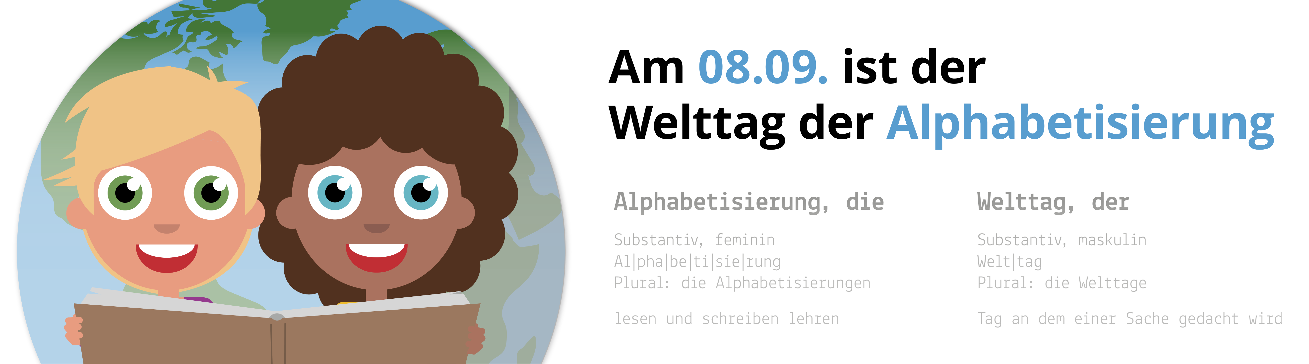 Der Welttag der Alphabetisierung findet statt!