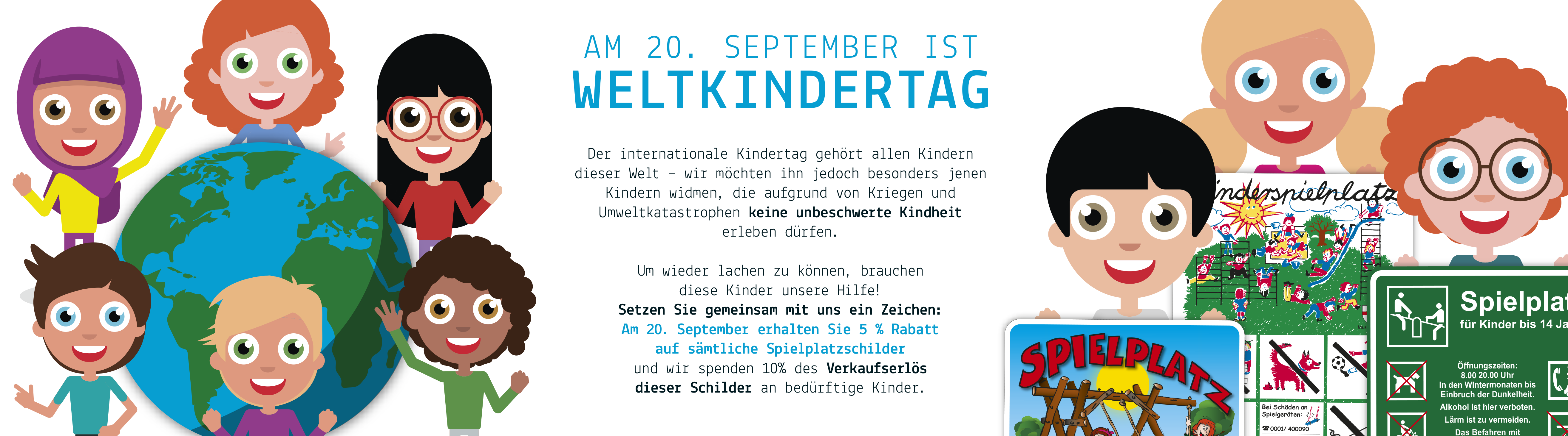 Wir feiern wieder den Weltkindertag!